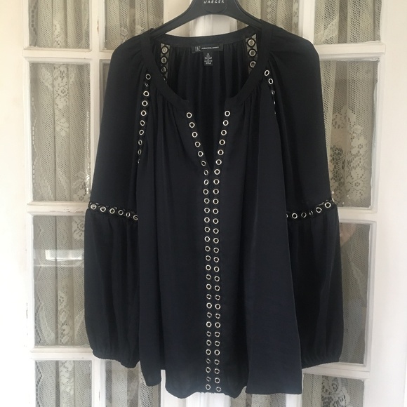INC International Concepts Tops - Host Pick: I.N.C. Peasant Blouse - Size Medium
